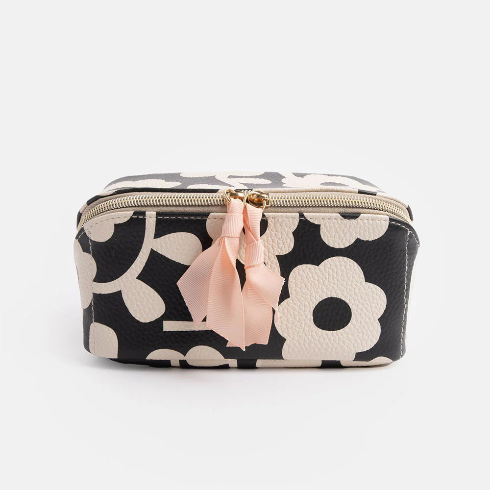 Mono Floral Flat Lay Cosmetic Bag | Bookazine HK