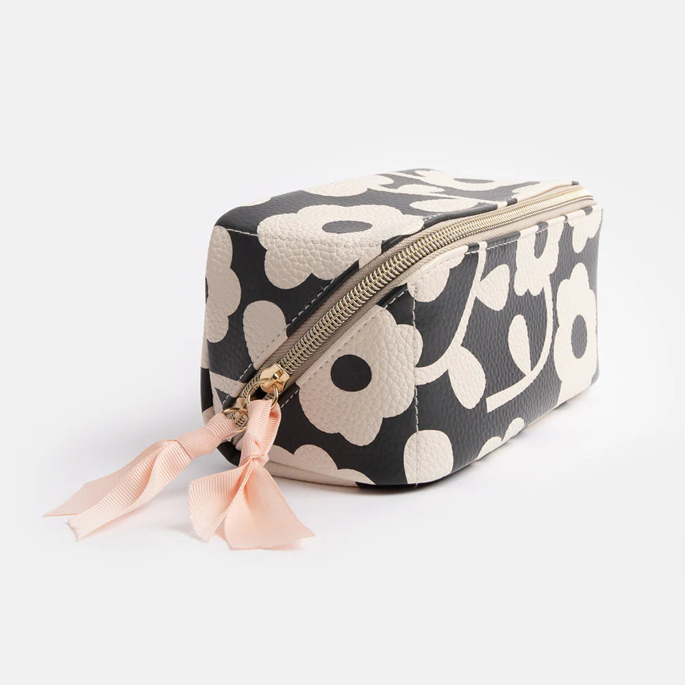 Mono Floral Flat Lay Cosmetic Bag | Bookazine HK