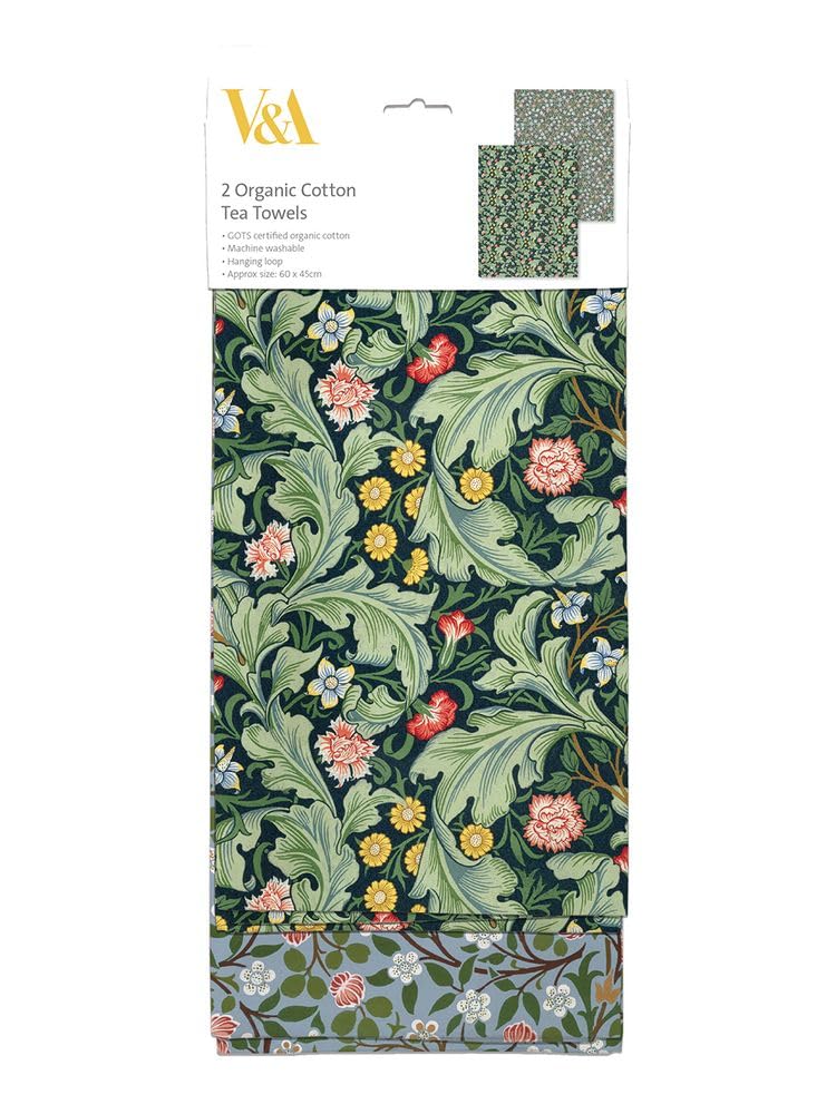 Leicester Wallpaper Tea Towel