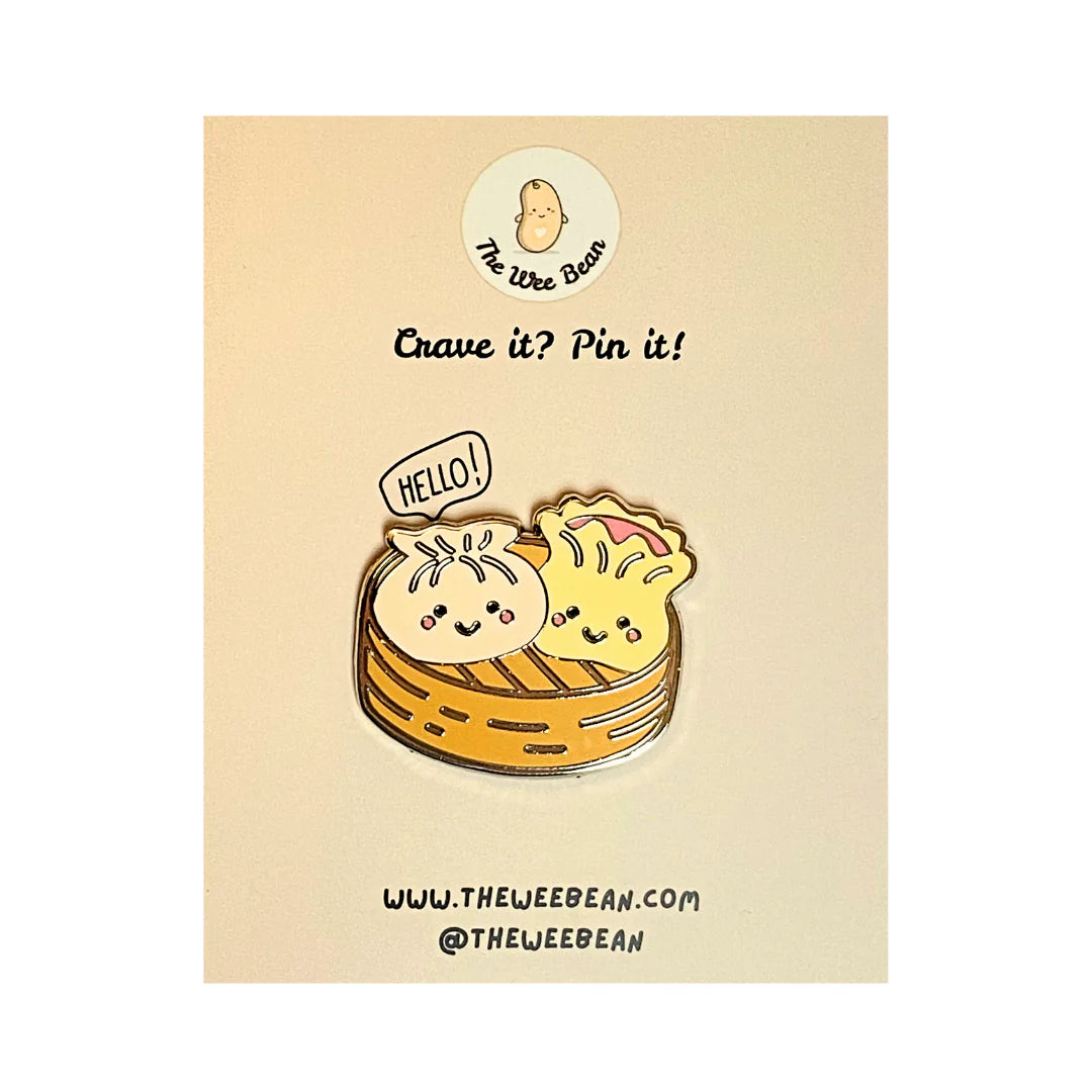 Dim Sum Adorable Enamel Pin Pals | Bookazine HK