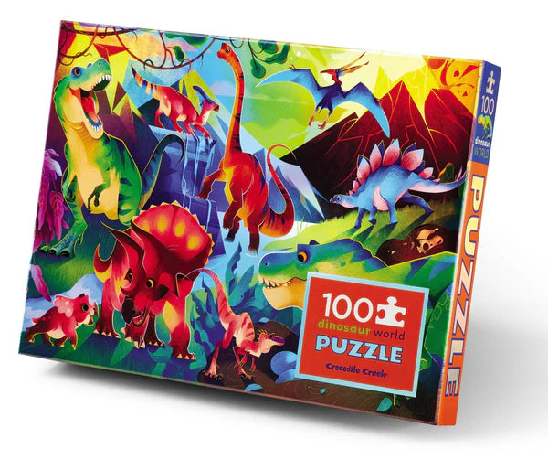 Dinosaur World Holographic Puzzle 100 Pcs | Bookazine HK