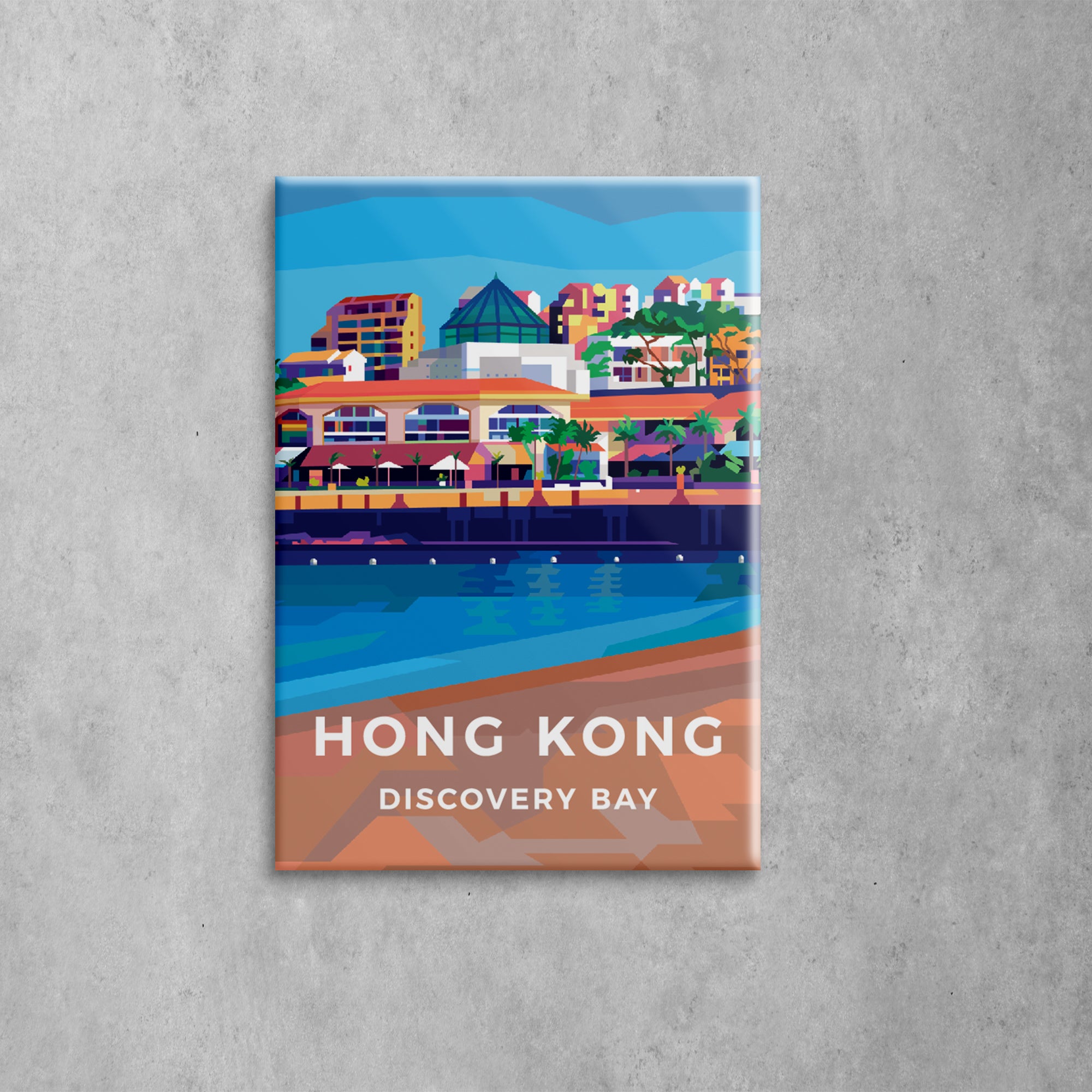 Discovery Bay Magnet | Bookazine HK