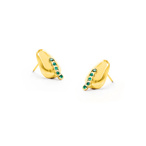 Radicle Post Earrings - Gold | Bookazine HK