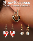 Ceramic Beads Inter Changeable Earrings