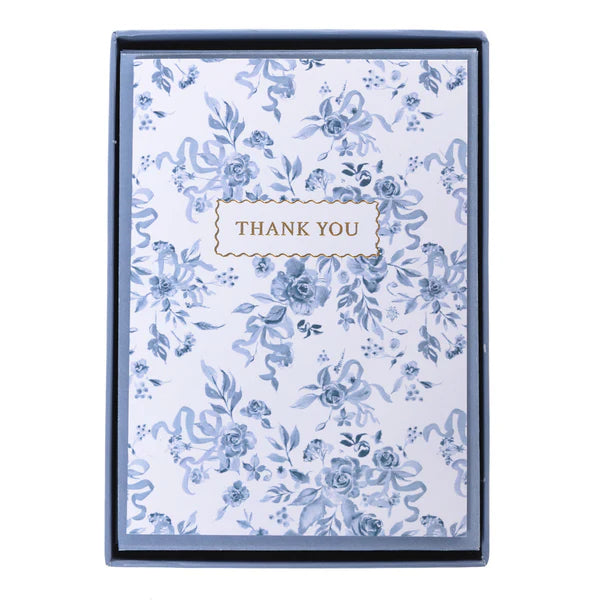 Floral Thank You Boxed Note Cards 16Ct | Bookazine HK