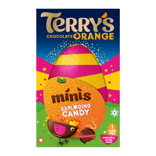 Terry&#39;s Chocolate Orange Exploding Candy Egg 91G | Bookazine HK