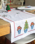 Christmas Chinoiserie Table Runner