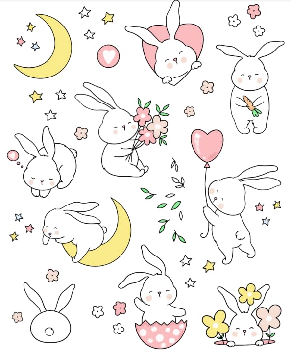 Funny Bunny Temporary Tattoo For Kids | Bookazine HK