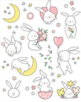 Funny Bunny Temporary Tattoo For Kids | Bookazine HK