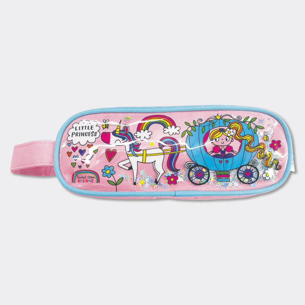 Little Princess Glitter Pencil Case With Handle | Bookazine HK