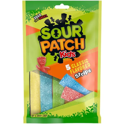 Sour Patch Kids Strips Peg 3.5Oz