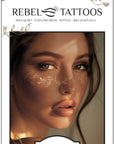 Gold Symphony Temporary Freckles Tattoo | Bookazine HK