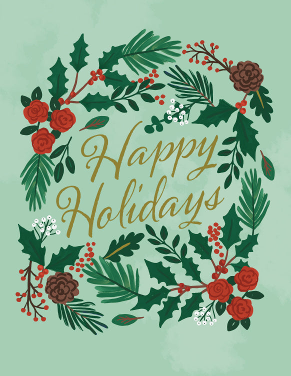 Happy Holidays Boxed Note Cards Pack Of 20 | Bookazine HK