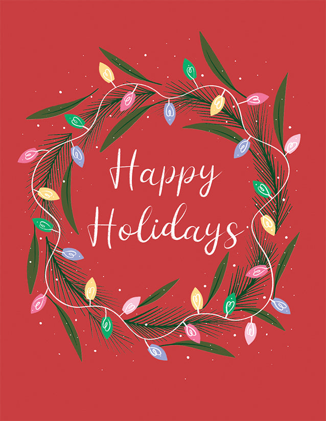 Happy Holidays Bright &amp; Cheery Boxed Note Cards Pack of 10 | Bookazine HK