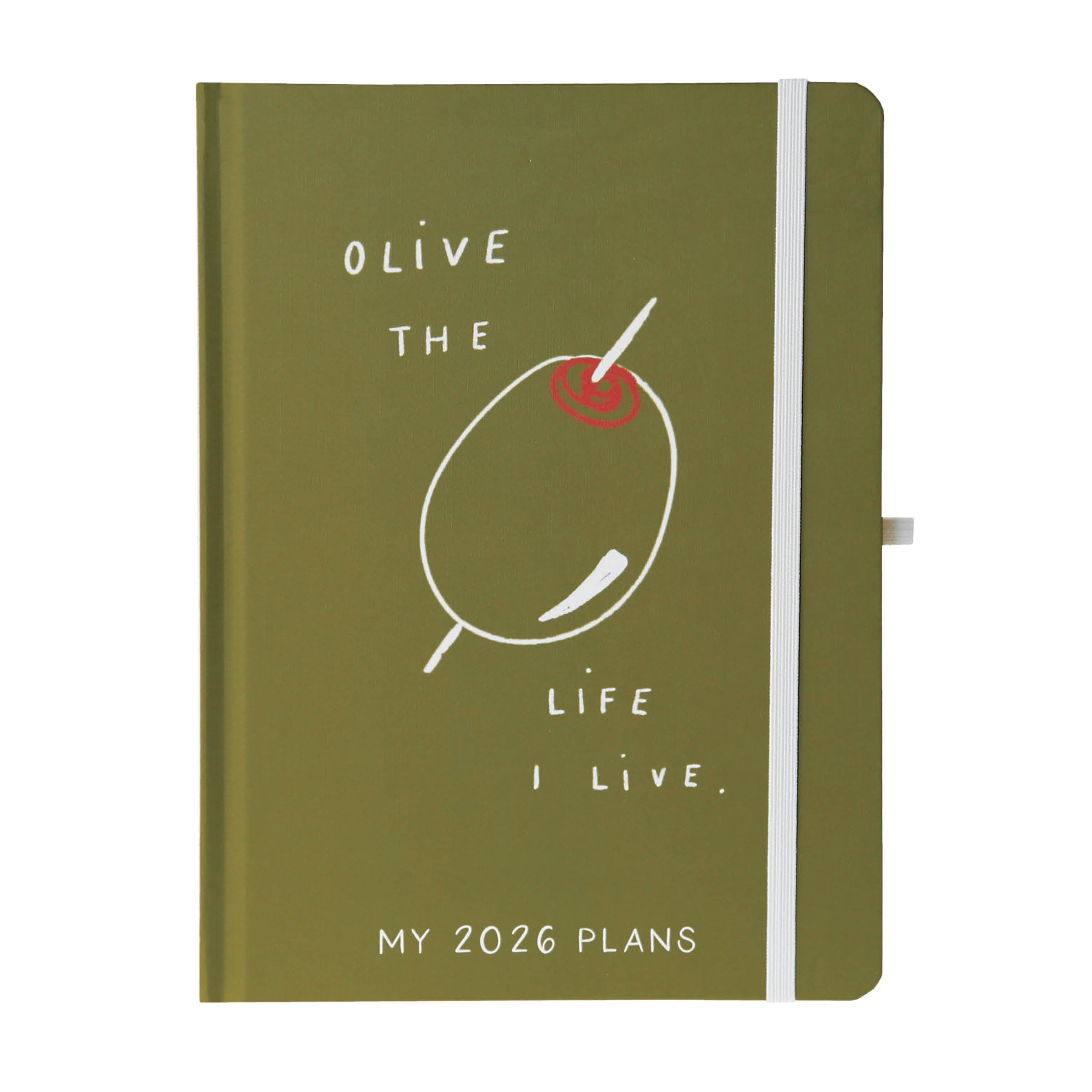 Olive Case Bound Planner 2026 | Bookazine HK