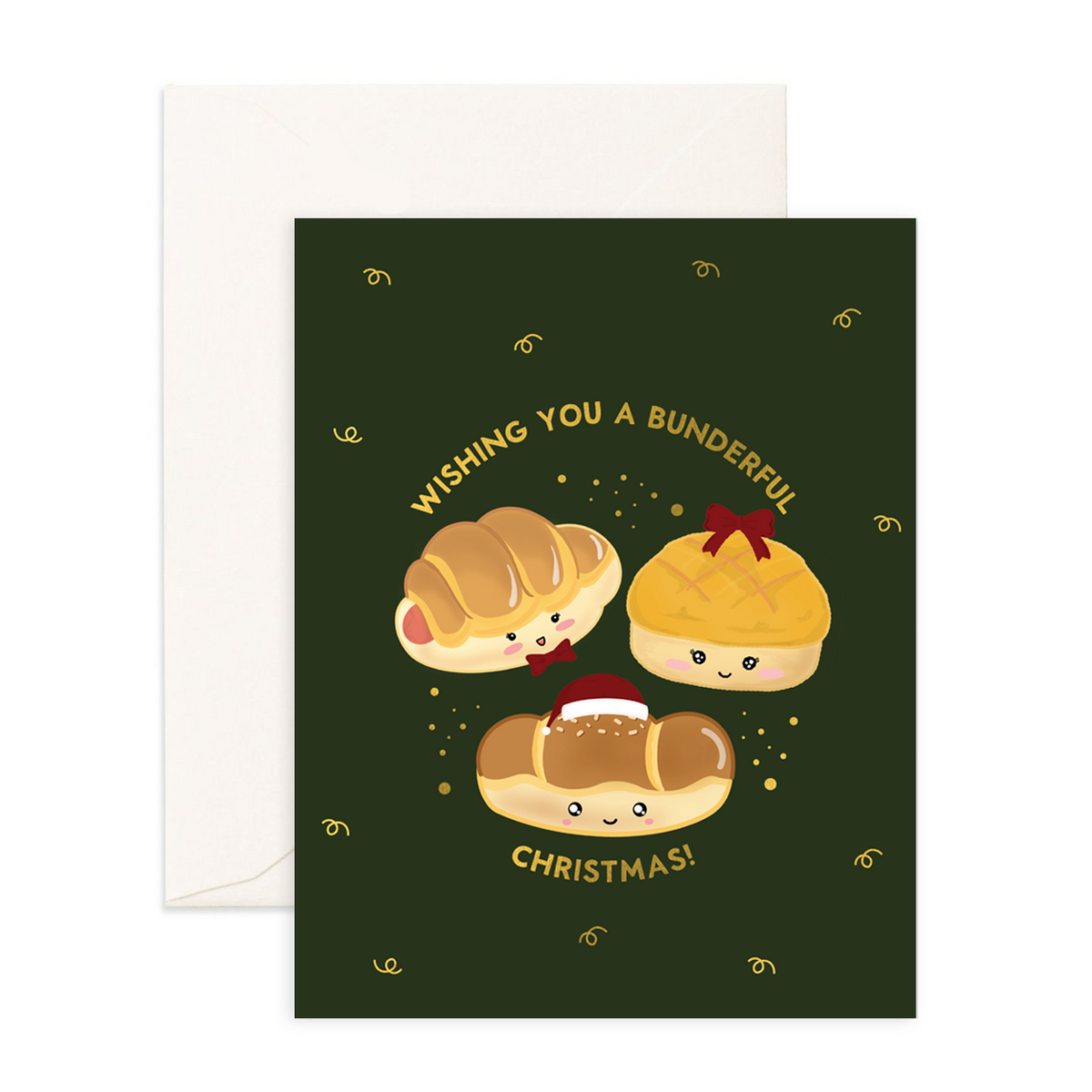 Bunderful Christmas Greeting Card