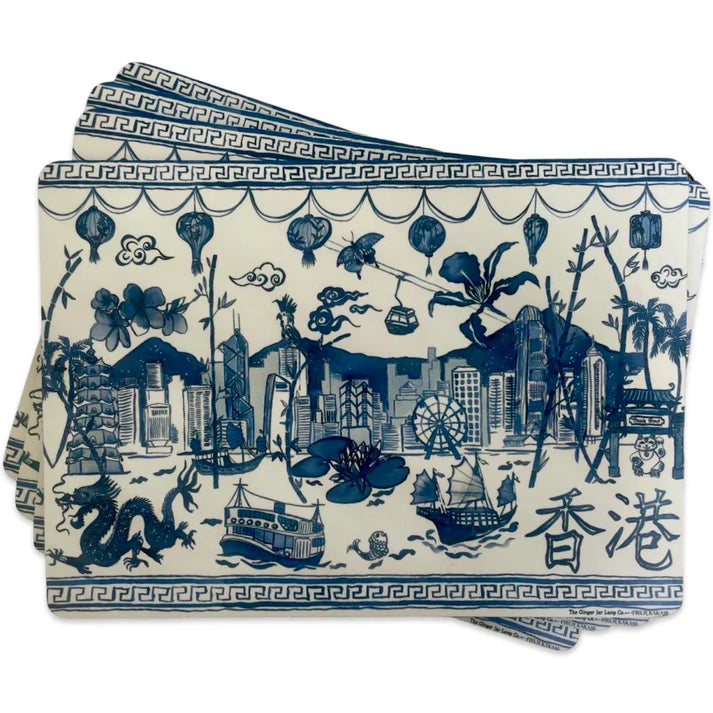 Hong Kong Homage Coasters Set Of 4 | Bookazine HK