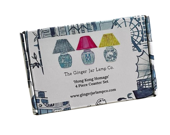 Hong Kong Homage Coasters Set Of 4 | Bookazine HK