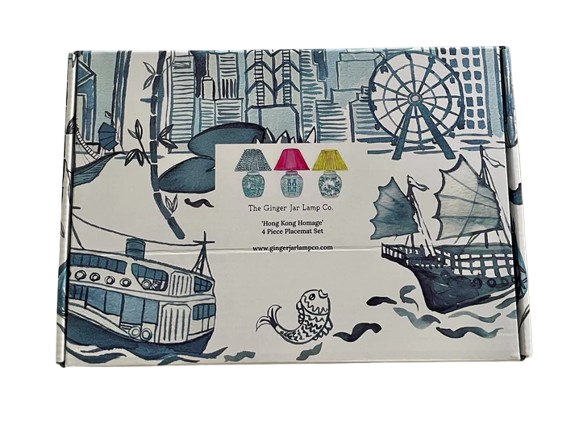 Hong Kong Homage Placemats Set Of 4 | Bookazine HK