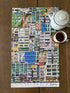 Hong Kong Buildings Tea Towel | Bookazine HK
