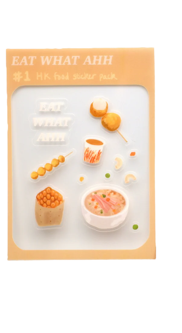 Hong Kong Food Sticker Pack 1 | Bookazine HK