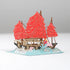 Hong Kong Junk Boar Paper Miniature Model | Bookazine HK