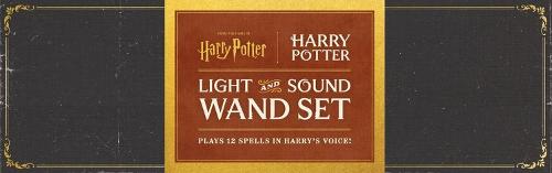 Harry Potter: Harry Potter Light and Sound Wand Set: Plays 12 Spells in Harry’s Voice!