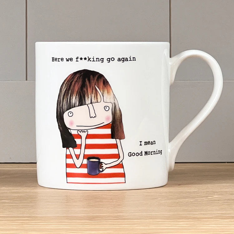 Here We F**King Go Again Mug 350ml | Bookazine HK