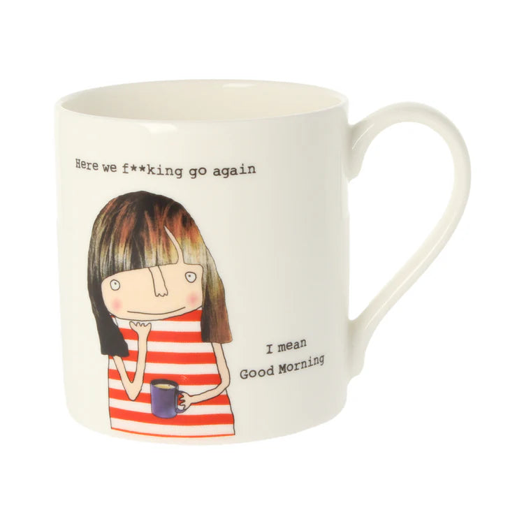 Here We F**King Go Again Mug 350ml | Bookazine HK