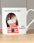 Here We F**King Go Again Mug 350ml | Bookazine HK