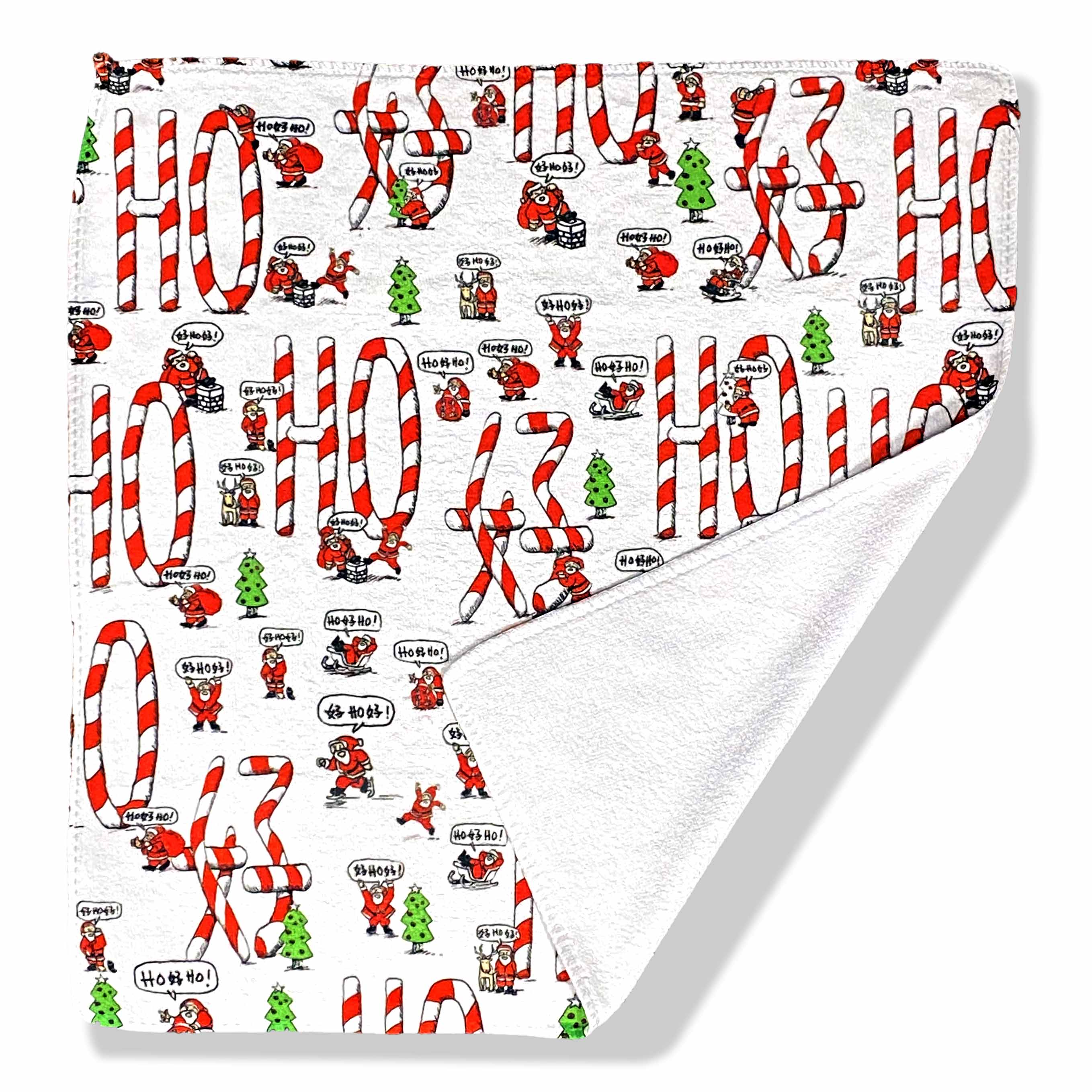 Christmas HO HO HO Face Towel Set of 3 | Bookazine HK