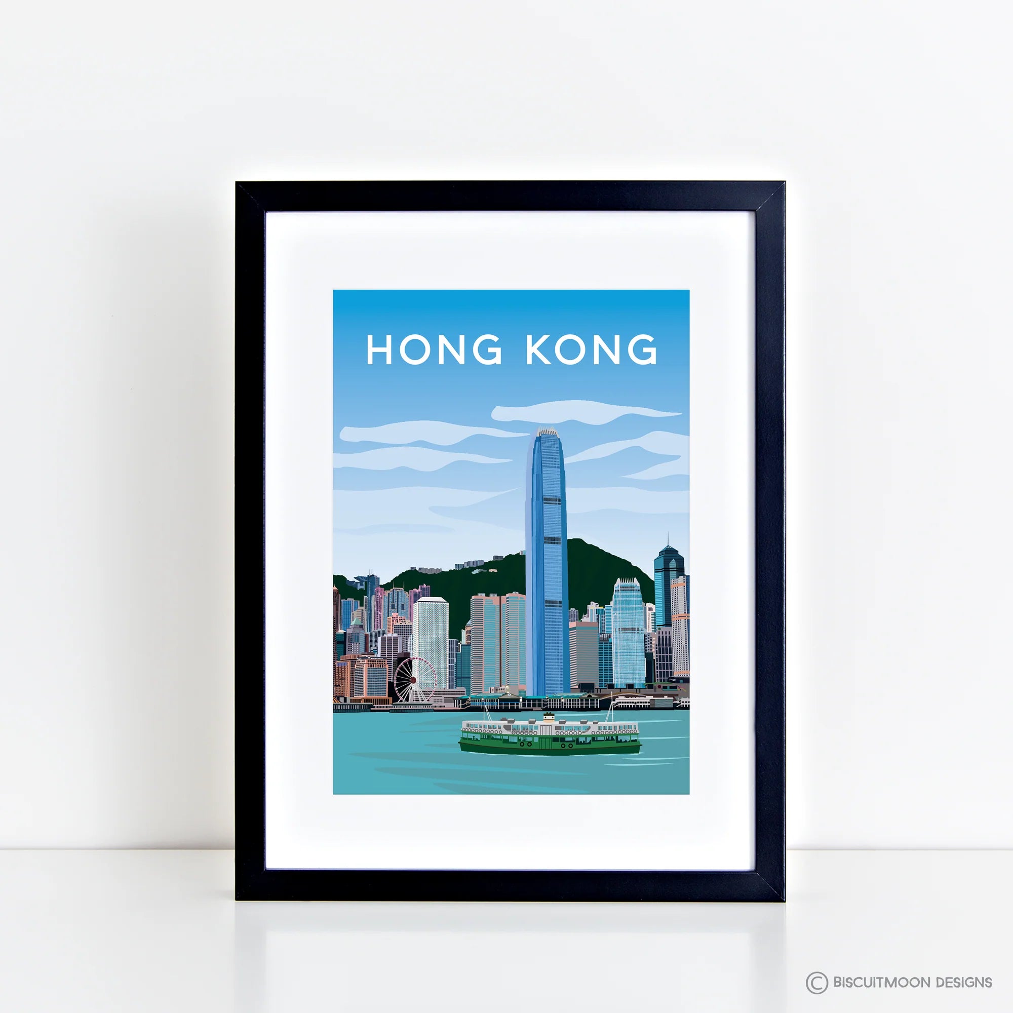 Hong Kong Harbour View Print | Bookazine HK