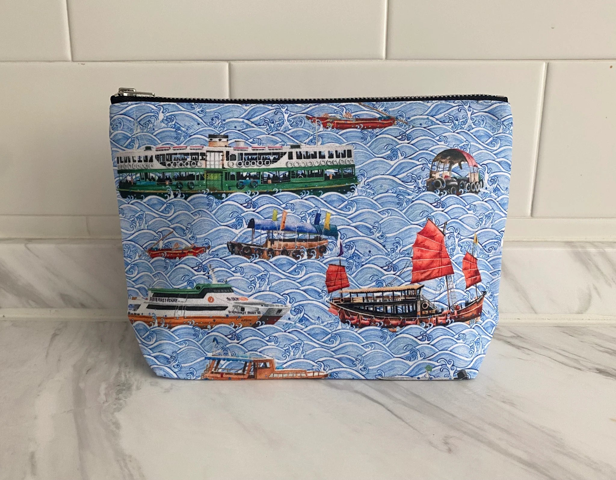 Hong Kong Boats Pouch | Bookazine HK