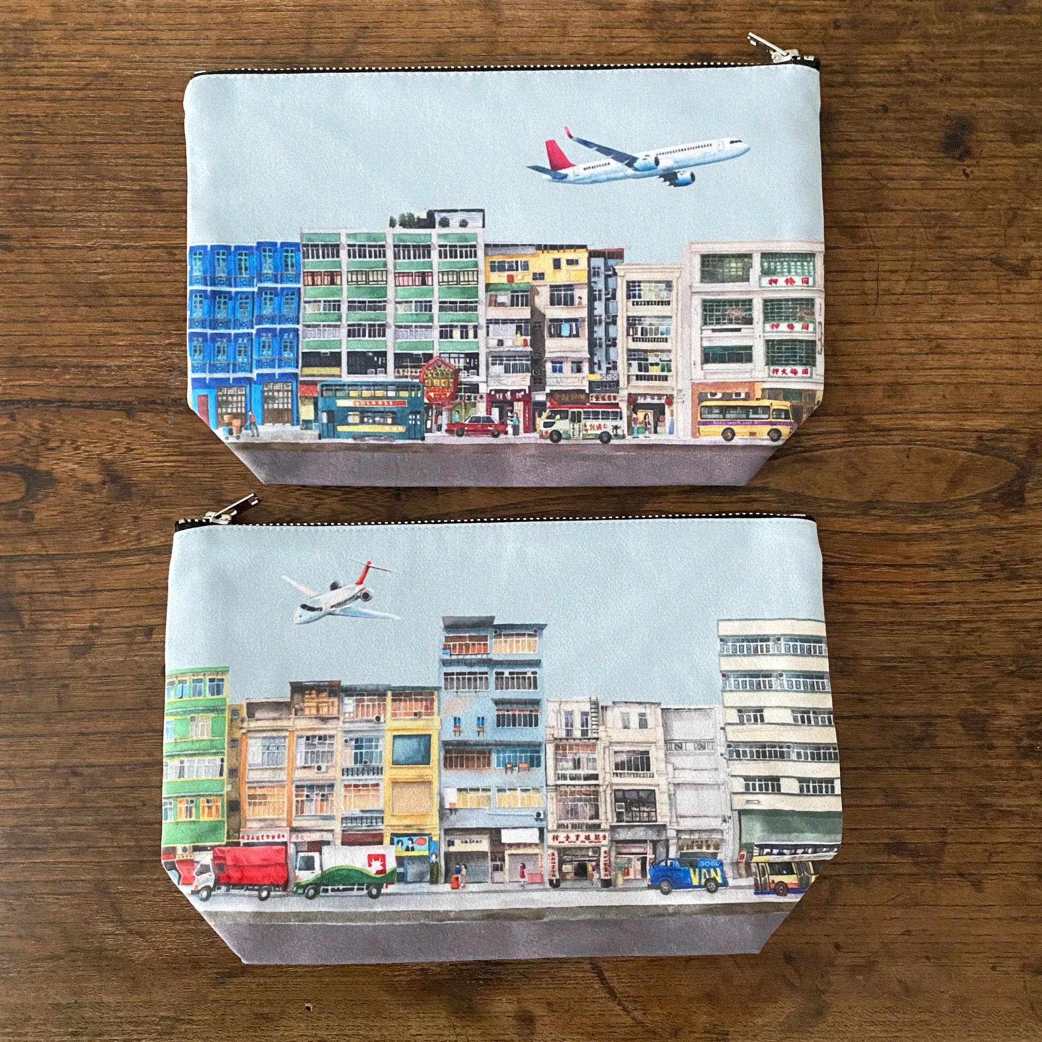 Hong Kong Buildings 2 Pouch | Bookazine HK