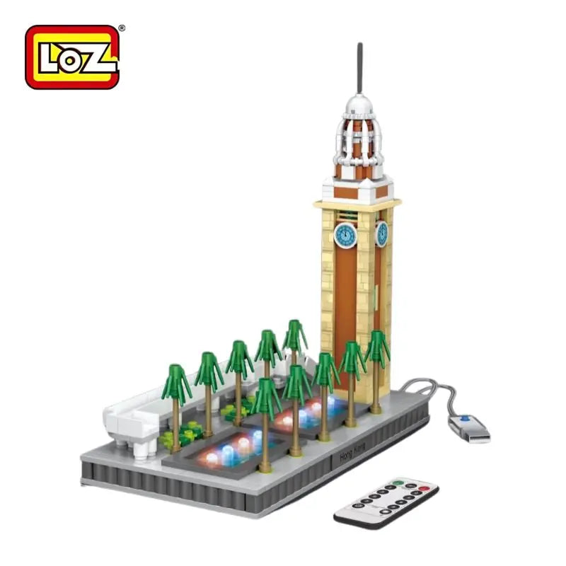 Hong Kong Clock Tower Mini Building Blocks