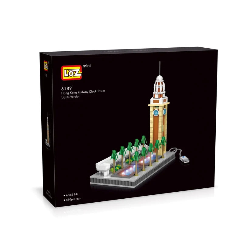 Hong Kong Clock Tower Mini Building Blocks