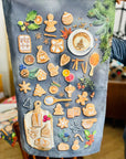 Hong Kong Gingerbread Tea Towel | Bookazine HK