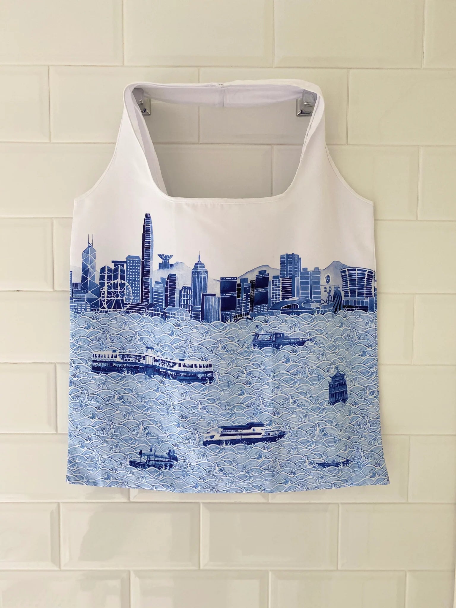 Hong Kong Skyline Shopping Bag | Bookazine HK