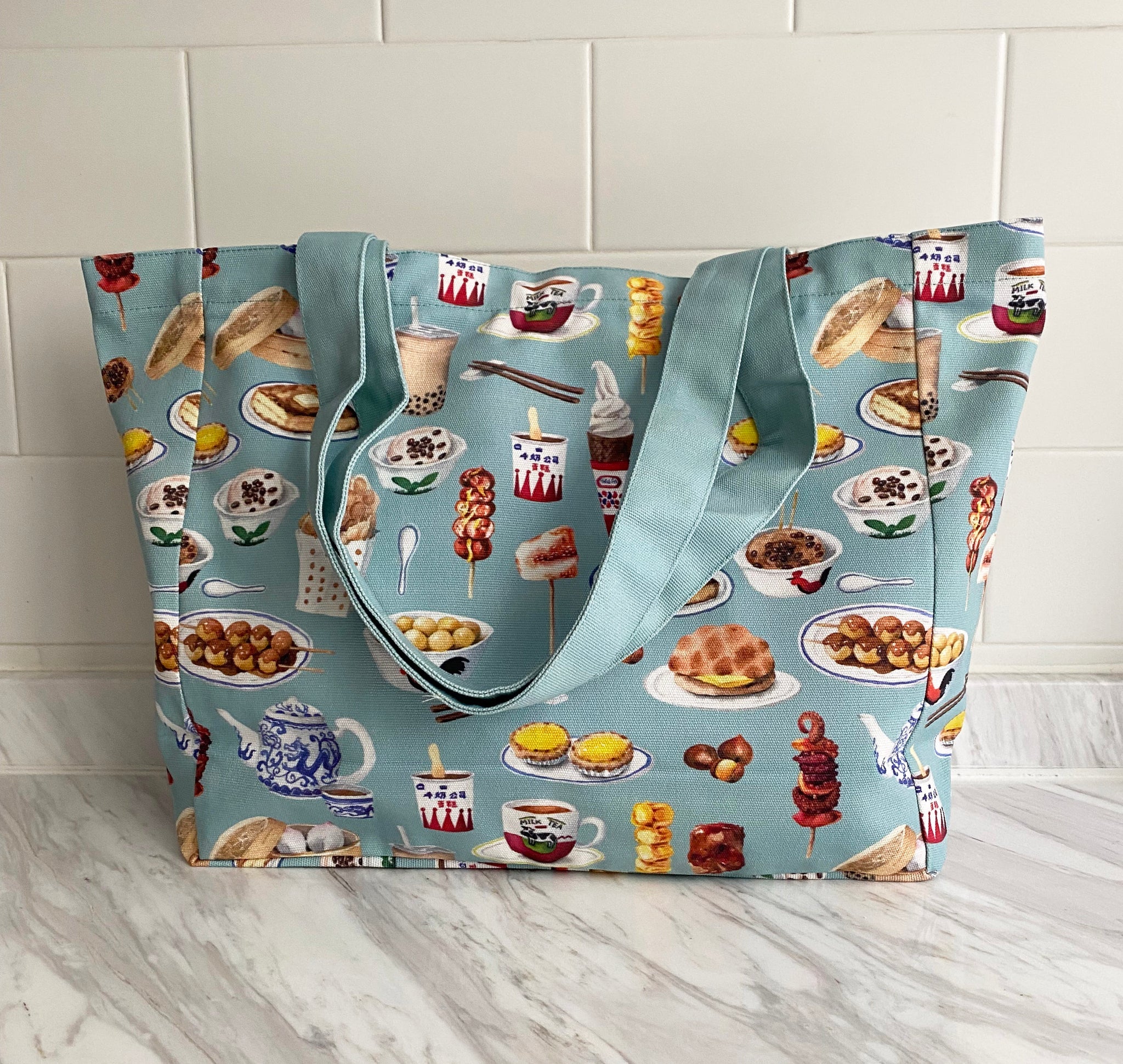 Hong Kong Snacks Tote Bag | Bookazine HK