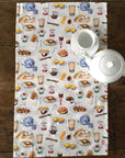 Hong Kong Snacks Tea Towel