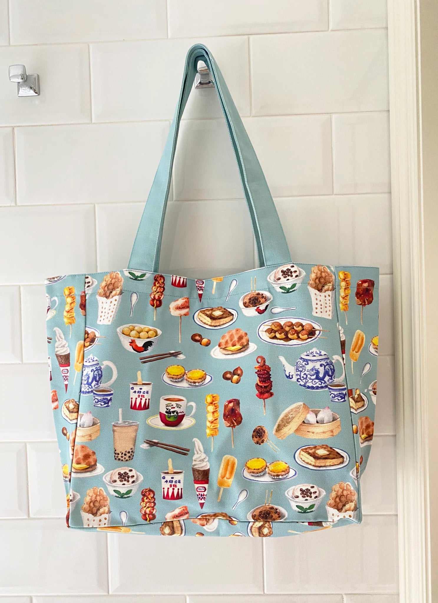 Hong Kong Snacks Tote Bag | Bookazine HK