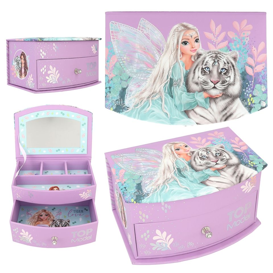 Topmodel Jewellery Box Small Fantasy Tiger | Bookazine HK