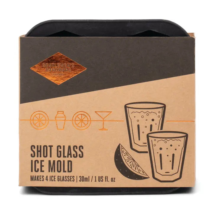 Ice Cube Shot Glass Mould | Bookazine HK