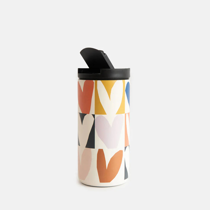 Checkmate Hearts Stainless Steel Travel Mug | Bookazine HK