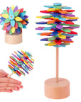 Wooden Spin Lollipop Tree - Leaf Shaped | Bookazine HK