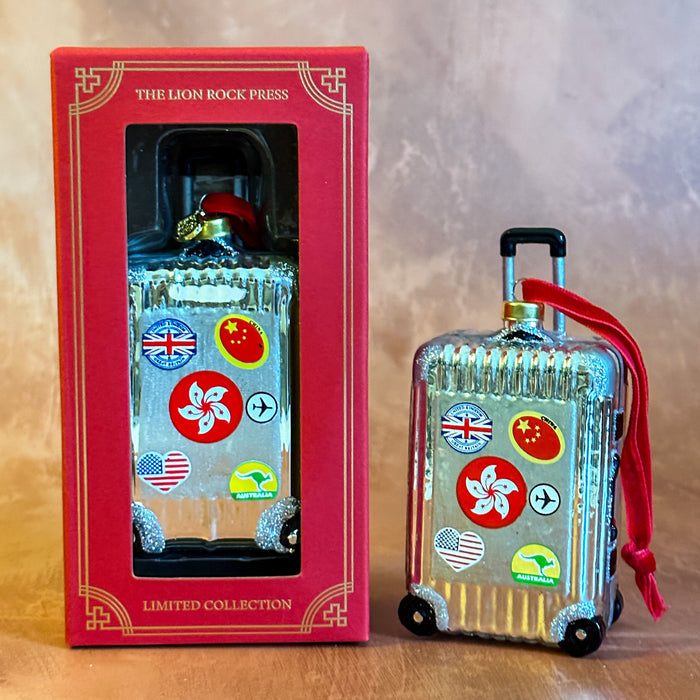 Hand Painted Glass Wheelie Ornament | Bookazine HK