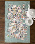 Vintage Mahjong Tea Towel | Bookazine HK