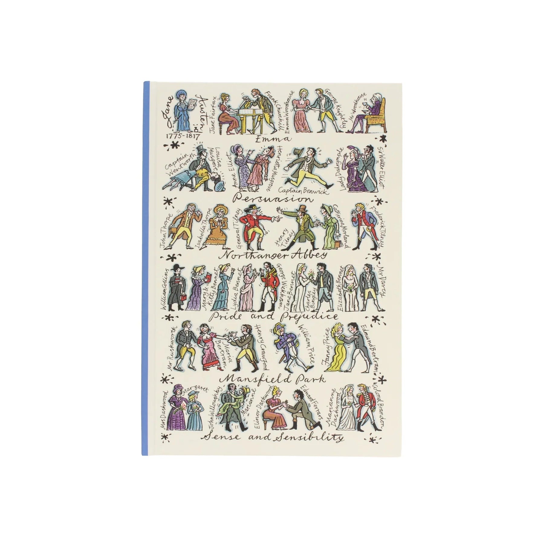 Jane Austen A5 Hardback Notebook | Bookazine HK