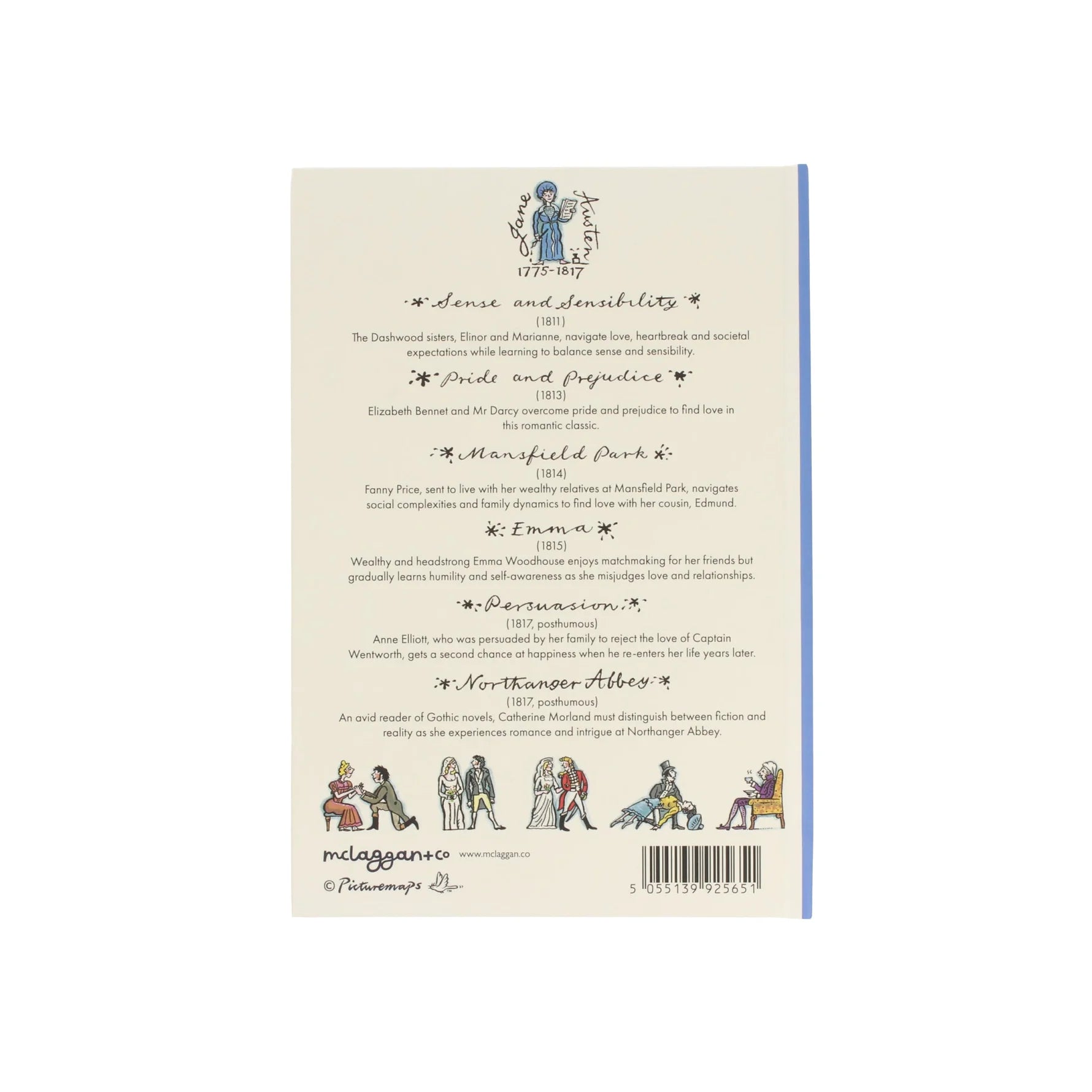 Jane Austen A5 Hardback Notebook | Bookazine HK