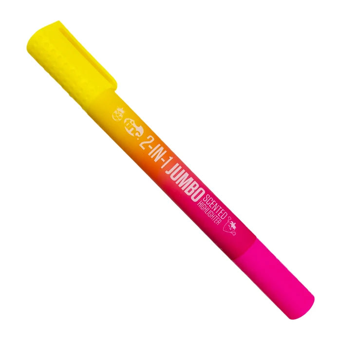 Jumbo Scented Highlighter Duo Pink &amp; Yellow